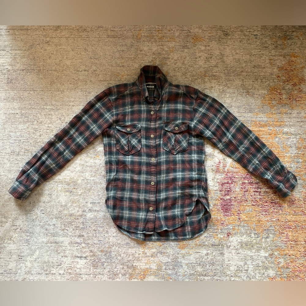 Isabel Marant Étoile plaid flannel shirt